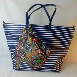Vera Bradley Beautiful Big Tote Bag